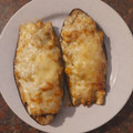El cooksnap de Mónica Poch cuando hizo Berenjenas rellenas de bonito.