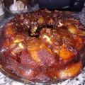 El cooksnap de Clau cuando hizo Torta de manzana invertida con aceite 🍎.