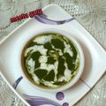 Meetu Garg का कुकस्नैप जब उन्होंने पालक सूप (palak soup recipe in Hindi) बनाया था।