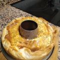 El cooksnap de Juanjo Montero cuando hizo Tarta salada de calabacín y champiñones.