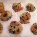 shannon.aguilera's cooksnap of when they made AMIEs Mozzarella & Parmesan Fritters.