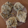 El cooksnap de Daniela Conza cuando hizo Galletitas de avena, pasas de uva y banana con cacao.