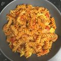 Janie Lightly's cooksnap of when they made Easy Peasy Cheesy Fusilli - Pasta Bake with Sausage.
