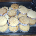 El cooksnap de Dayana Ilonka Lagos Solar cuando hizo Alfajores de maicena.