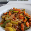 El cooksnap de JCarlos Contioso cuando hizo Verduras sabrosas al wok light.