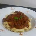 El cooksnap de Victor Alfredo Polanco Valencia cuando hizo Pasta a la boloñesa con queso parmesano.
