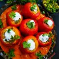 Sudha Agrawal का कुकस्नैप जब उन्होंने भरवां टमाटर (bharwa tamatar recipe in Hindi) बनाया था।