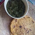 Noor Ul Ann's cooksnap of when they made Sarso ka Saag or Makkai ki roti.