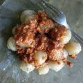 Cooksnap dari Lelly Anggraeni untuk resep Cilok bumbu kacang isi daging
