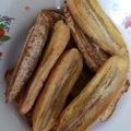 รูป Cooksnap ของ YEWsukjai เมื่อเขาทำ ของว่างคลีน100%ง่ายๆ​แต่อร่อย​ อยู่ท้อง​ ​กล้วยน้ำว้าอบ​
