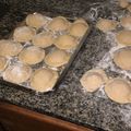 El cooksnap de Lucia Cardelino cuando hizo Sorrentinos de jamón y queso.