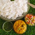 Umme Ahmad's cooksnap of when they made Daal Chawal😍.