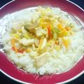 El cooksnap de Jorge Acevedo cuando hizo Vegetales al curry con leche de coco.