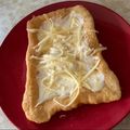 Nagy Izidóra Cooksnap-ja, amikor elkészítette a(z) Lángos (Strandos) receptet.