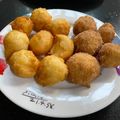 El cooksnap de Sami cuando hizo Bolitas fritas de yogur y vainilla.
