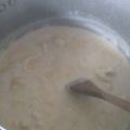 El cooksnap de adriana cuando hizo Strogonof de pollo con arroz frito.