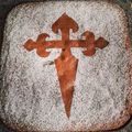 El cooksnap de Mary cuando hizo Tarta de santiago.