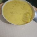 Pari Singh 's cooksnap of when they made Kadhi.