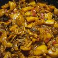 El cooksnap de Fati Dasilva cuando hizo Chocos en salsa.