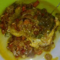 El cooksnap de Mony cuando hizo Lomos de bacalao en salsa.