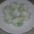 Cooksnap dari Sri suharyaningsih untuk resep Klepon kenyal(tanpa kapur sirih)