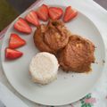 El cooksnap de Jaime Mayol Vives cuando hizo Merluza en salsa de tomate y chocolate.