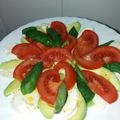 El cooksnap de Natalia Castelló cuando hizo Ensalada Caprese con Aguacate.