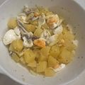 El cooksnap de Eduardo Agudo Alba cuando hizo Ensalada de patatas, pepino y boquerones.