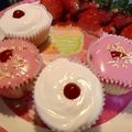 Mrs.Chinta Devi का कुकस्नैप जब उन्होंने स्ट्रॉबेरी अप्पे कप केक (Strawberry appe cup cake recipe in hindi) बनाया था।