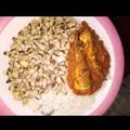 Zarah Modibbo's cooksnap of when they made White rice and beans with fish stew.
