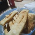 El cooksnap de Ayelen Savia cuando hizo Torta frita.