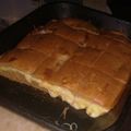 El cooksnap de Camila Blanc cuando hizo Torta de jamón y queso licuada.