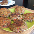 El cooksnap de Marisol Melgarejo cuando hizo Hamburguesas de lentejas 🍛.