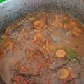 El cooksnap de Gabi cuando hizo Bifes a la portuguesa.