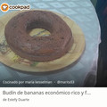 El cooksnap de maria kesselman cuando hizo Budín de bananas económico rico y fácil😋.