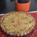 El cooksnap de José Ricardo Wojcik cuando hizo Tarta de berenjenas.