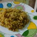 El cooksnap de Carla Romina Laguia cuando hizo Arroz con pollo al curry (VERSIÓN ECONÓMICA).