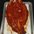 Cooksnap Detsy24 semasa beliau membuat Siakap Bakar Sambal.
