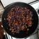 El cooksnap de Catalina Borrini cuando hizo Revuelto de berenjenas Repollo Colorado y varias verduras.