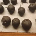 Beáta Szász Cooksnap-ja, amikor elkészítette a(z) Túró Rudi golyó receptet.