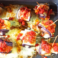 El cooksnap de AlexCm cuando hizo Rollitos de berenjena con jamón (Thermomix).