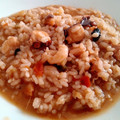 El cooksnap de Sano Mariano Recetas cuando hizo Arroz meloso con pulpo y langostinos.