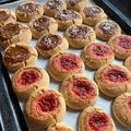 El cooksnap de Camila cuando hizo Ojitos de dulce de leche y mermelada de frutilla 🤩.
