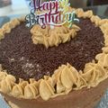 Cooksnap dari momma_dolly untuk resep Mocca Nougat Bday Cake