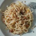 Cooksnap dari Yuliana Indra untuk resep Spaghetti Aglio Olio Kornet Sapi