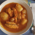 El cooksnap de Rocio cuando hizo Cazuela de patatas con rape.