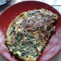 El cooksnap de Abraham Bernon cuando hizo Tortilla de acelgas.