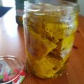 El cooksnap de Carlos cuando hizo Bonito embotado en aceite de oliva.