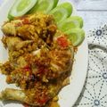 Cooksnap dari Rini Damayanti (Aqeesha's Kitchen)✅ untuk resep Ayam Betutu Panggang isi Daun Singkong