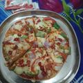 Lalita shah का कुकस्नैप जब उन्होंने चीज़ पिज़्ज़ा (cheese pizza recipe in hindi) बनाया था।